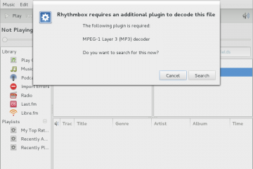 Playing mp3 in Fedora18